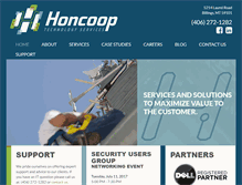 Tablet Screenshot of honcooptechnology.com